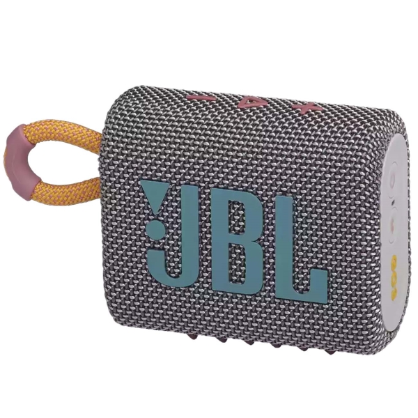 Купить портативная колонка jbl go 3 grey JBL в официальном магазине Apple, Samsung, Xiaomi. iPixel.ru Купить, заказ, кредит, рассрочка, отзывы,  характеристики, цена,  фотографии, в подарок.
