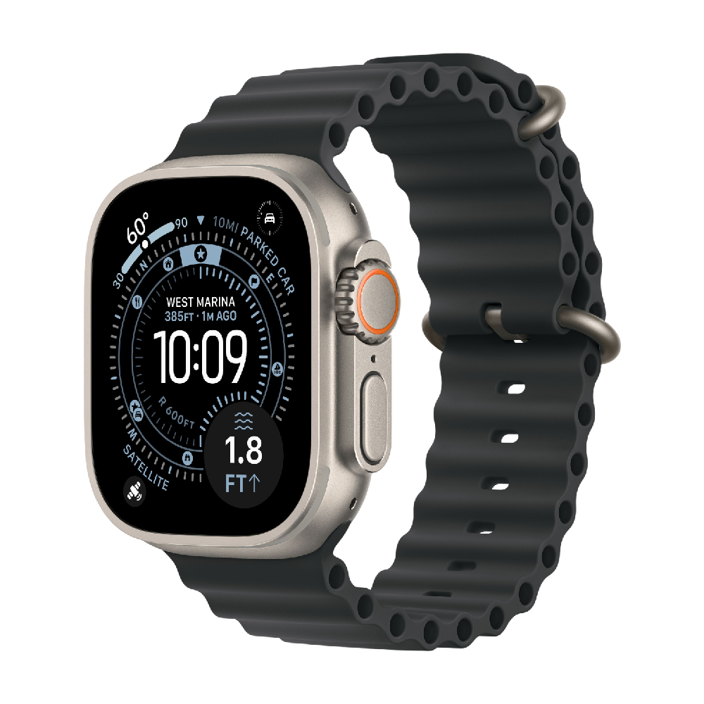 Купить смарт-часы apple watch ultra 3, 49 мм, natural titanium case/black ocean band Apple Watch Ultra 3 в официальном магазине Apple, Samsung, Xiaomi. iPixel.ru Купить, заказ, кредит, рассрочка, отзывы,  характеристики, цена,  фотографии, в подарок.