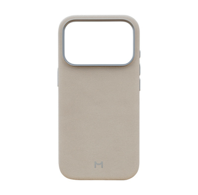 Чехол Magssory Eco-Leather Case для iPhone 17 Pro с MagSafe, ivory   