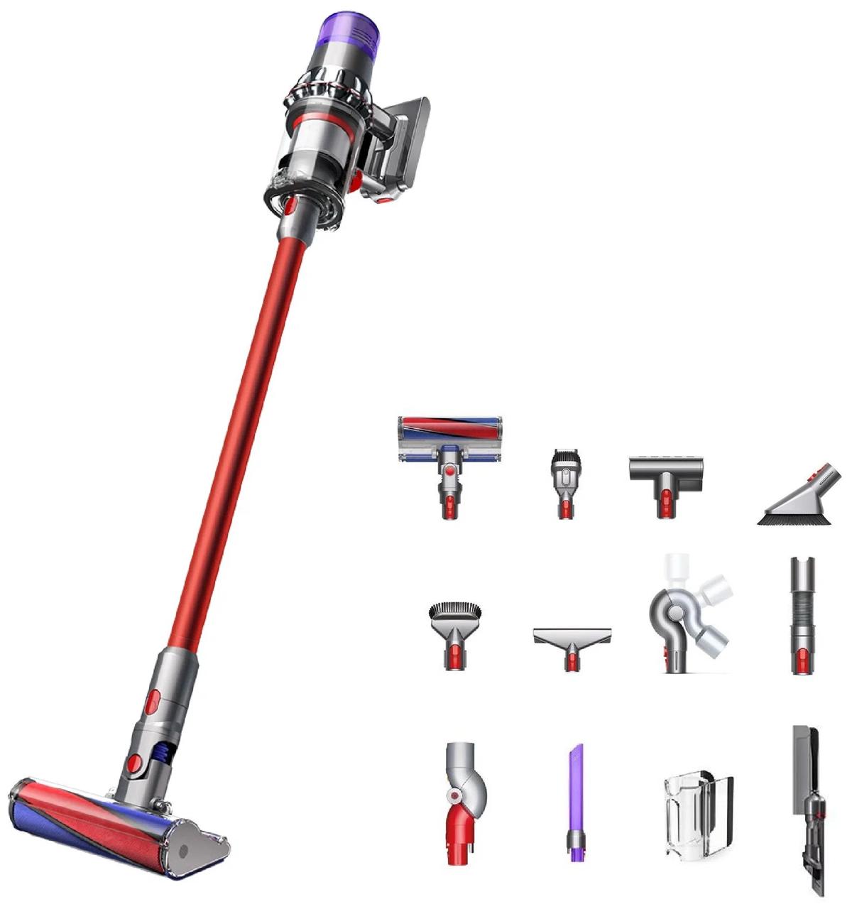 Купить беспроводной пылесос dyson v11 fluffy sv15 nickel/red Пылесосы Dyson в официальном магазине Apple, Samsung, Xiaomi. iPixel.ru Купить, заказ, кредит, рассрочка, отзывы,  характеристики, цена,  фотографии, в подарок.