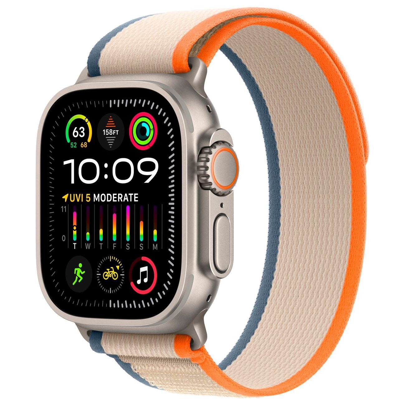 Купить смарт-часы apple watch ultra 2 trail loop orange/beige Apple Watch Ultra 2 в официальном магазине Apple, Samsung, Xiaomi. iPixel.ru Купить, заказ, кредит, рассрочка, отзывы,  характеристики, цена,  фотографии, в подарок.