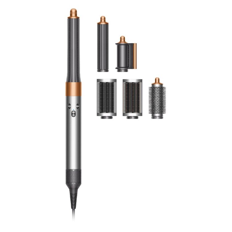 Купить стайлер dyson airwrap complete long hs05 nickel/copper  Стайлеры Dyson в официальном магазине Apple, Samsung, Xiaomi. iPixel.ru Купить, заказ, кредит, рассрочка, отзывы,  характеристики, цена,  фотографии, в подарок.