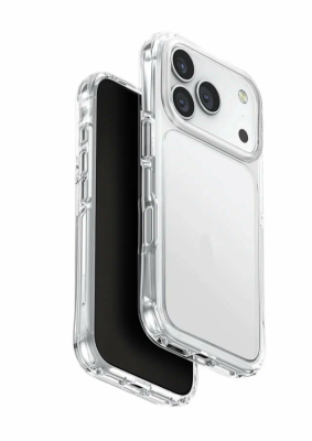 Uniq для iPhone 17 Pro чехол LifePro Xtreme Crystal Clear   