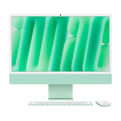 Моноблок Apple iMac 24" М4 (2024), 8 CPU/8 GPU, 24ГБ/512 Гб, Green   