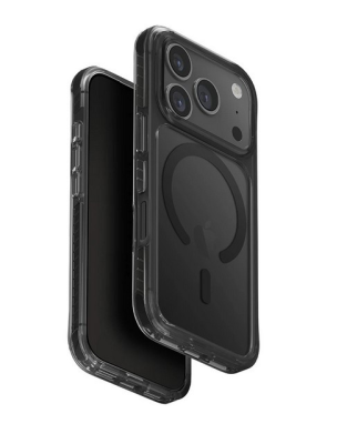Uniq для iPhone 17 Pro чехол Combat Carbon Black (MagSafe)   