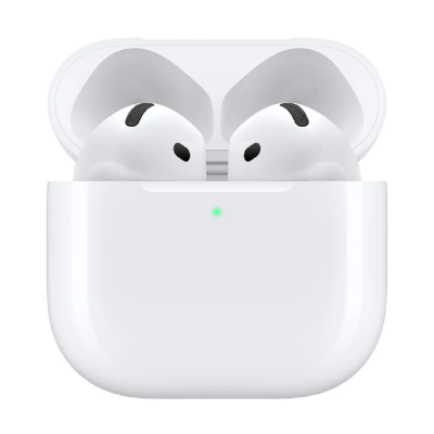 Наушники Apple AirPods 4, с активным шумоподавлением, беспроводная зарядка, белый   