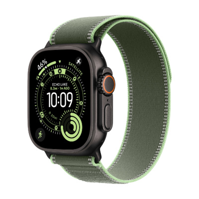 Смарт-часы Apple Watch Ultra 3, 49 мм, Black Titanium Case/Green/Neon Trail Loop   