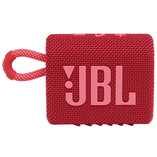 Купить портативная колонка jbl go 3 red JBL в официальном магазине Apple, Samsung, Xiaomi. iPixel.ru Купить, заказ, кредит, рассрочка, отзывы,  характеристики, цена,  фотографии, в подарок.