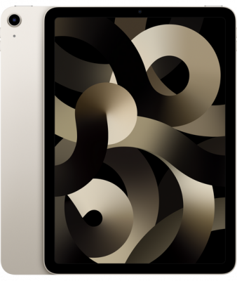 Планшет Apple iPad Air 5 поколение M1 2022  Wi-Fi 64 ГБ, Starlight   