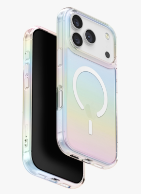 Uniq для iPhone 17 Pro чехол Iridescia (holographic) Holo Quartz (Magsafe)   