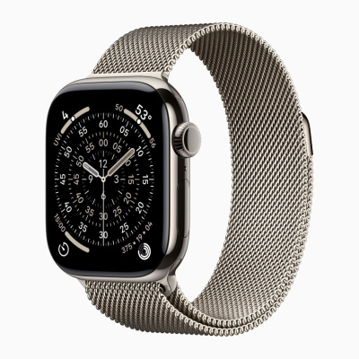 Смарт-часы Apple Watch Series 11, 46 мм, Natural Titanium Case/Milanese Loop   