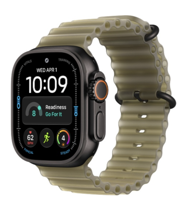 Смарт-часы Apple Watch Ultra 4 (2026) 49mm Black Titanium Case with Translucent Kelp Ocean Band   