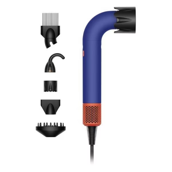 Купить фен dyson supersonic r hd18 vinca blue/topaz orange Фены в официальном магазине Apple, Samsung, Xiaomi. iPixel.ru Купить, заказ, кредит, рассрочка, отзывы,  характеристики, цена,  фотографии, в подарок.