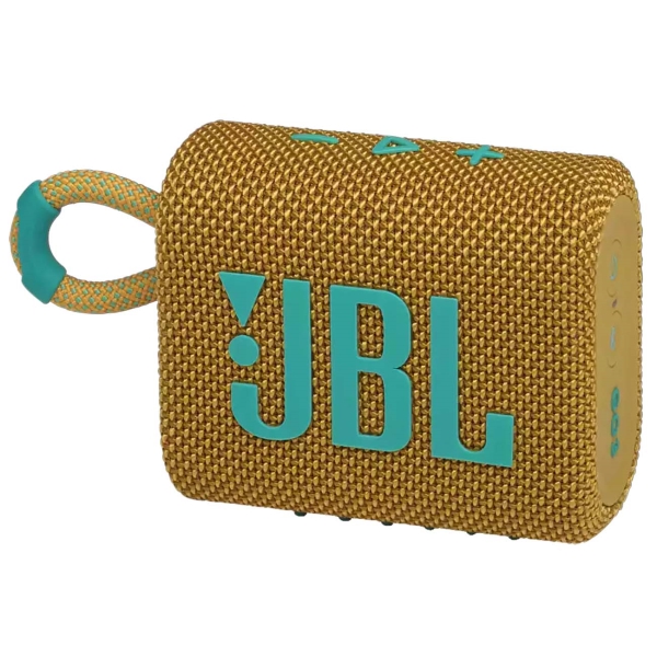 Купить портативная колонка jbl go 3 yellow JBL в официальном магазине Apple, Samsung, Xiaomi. iPixel.ru Купить, заказ, кредит, рассрочка, отзывы,  характеристики, цена,  фотографии, в подарок.