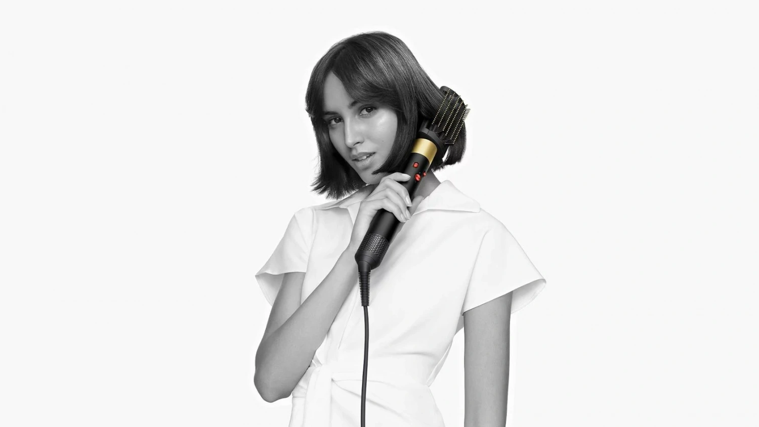 Купить стайлер dyson airwrap complete long hs05 gold/onyx Стайлеры Dyson в официальном магазине Apple, Samsung, Xiaomi. iPixel.ru Купить, заказ, кредит, рассрочка, отзывы,  характеристики, цена,  фотографии, в подарок.