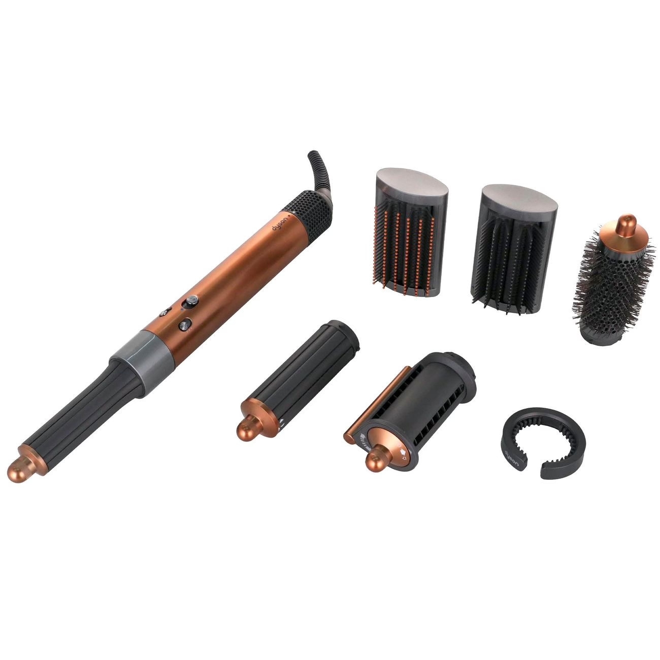 Купить стайлер dyson airwrap complete long hs05 copper/nickel Стайлеры Dyson в официальном магазине Apple, Samsung, Xiaomi. iPixel.ru Купить, заказ, кредит, рассрочка, отзывы,  характеристики, цена,  фотографии, в подарок.