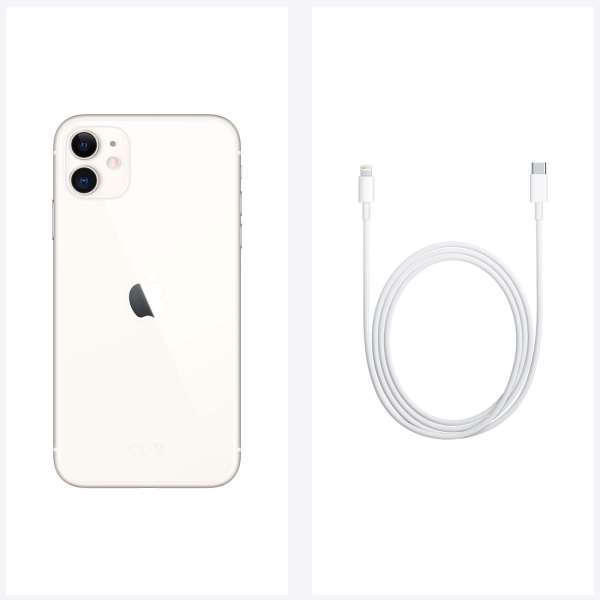 Купить смартфон apple iphone 11 64gb white (без rustore) Apple iPhone 11 в официальном магазине Apple, Samsung, Xiaomi. iPixel.ru Купить, заказ, кредит, рассрочка, отзывы,  характеристики, цена,  фотографии, в подарок.
