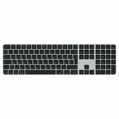 Клавиатура беспроводная Apple Magic Keyboard с Touch ID и цифровой панелью (USB-C), Black   