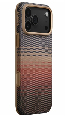 Противоударный чехол Pitaka Aramid UltraGuard Case для iPhone 17 Pro, Sunset   