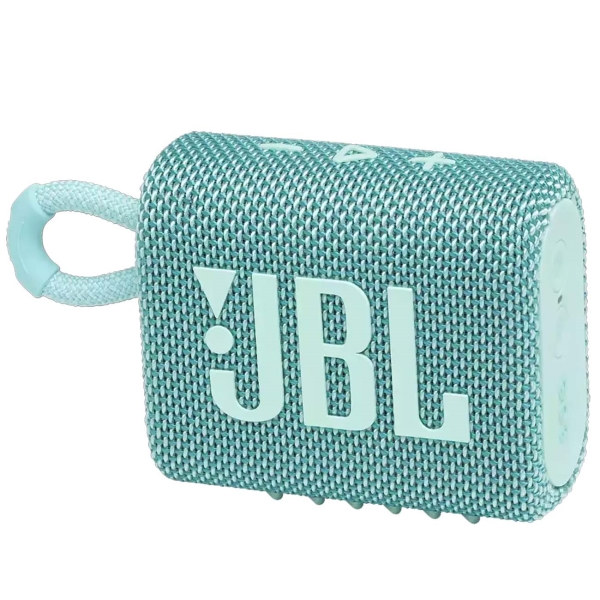 Купить портативная колонка jbl go 3 teal JBL в официальном магазине Apple, Samsung, Xiaomi. iPixel.ru Купить, заказ, кредит, рассрочка, отзывы,  характеристики, цена,  фотографии, в подарок.