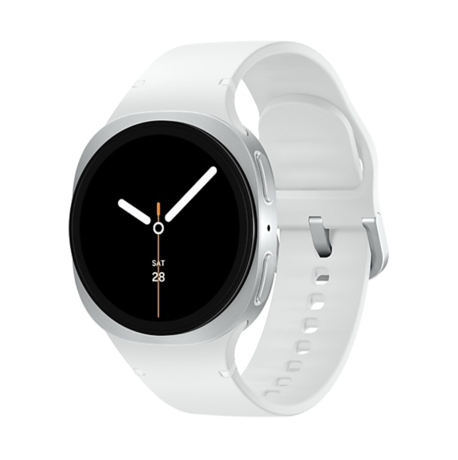 Купить смарт-часы samsung galaxy watch 8, 40 мм, silver/sport white Watch в официальном магазине Apple, Samsung, Xiaomi. iPixel.ru Купить, заказ, кредит, рассрочка, отзывы,  характеристики, цена,  фотографии, в подарок.