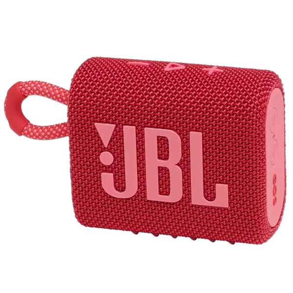 Купить портативная колонка jbl go 3 red JBL в официальном магазине Apple, Samsung, Xiaomi. iPixel.ru Купить, заказ, кредит, рассрочка, отзывы,  характеристики, цена,  фотографии, в подарок.